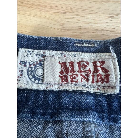 MEK Denim Maldives‎ Bootcut Men's 42X35 Button Fly Blue Jean Vintage Made in USA - Picture 2 of 12